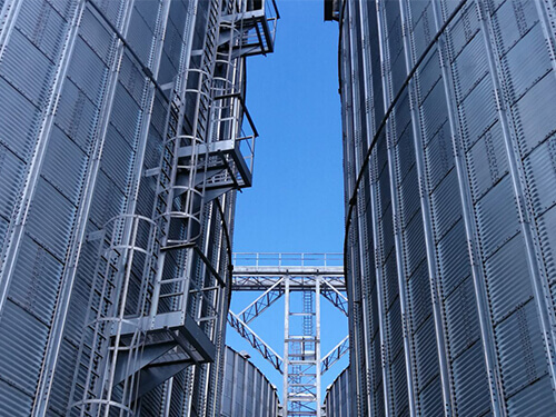 Ladder_System_Rest_Platforms_of_galvanized_grain_bin